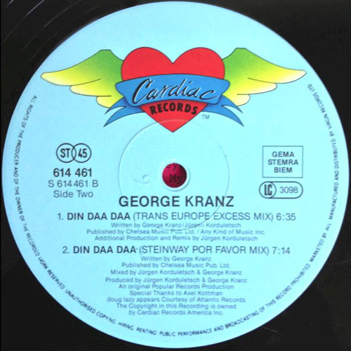 georgekranz din daa daa 1991 single